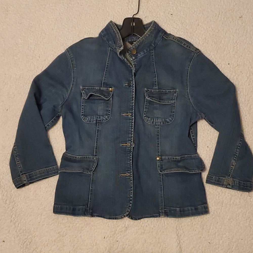Y2K‎ Mossimo Seamed Jacket With Patch Pockets